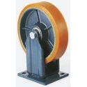 LAG Fixed Castor Heavy Duty Polyurethane Wheel 250 mm Diameter 1400 kg Load Capacity 7387