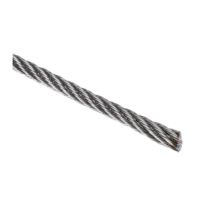 RS PRO Stainless Steel Wire Rope 75 m Length Safe Working Load 200 kg Model 247-9032