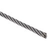 RS PRO Stainless Steel Wire Rope 75 m Length Safe Working Load 200 kg Model 247-9032