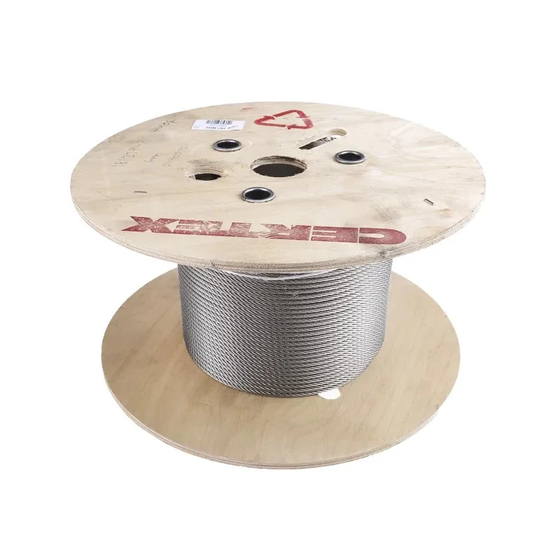 RS PRO Stainless Steel Wire Rope 75 m Length Safe Working Load 200 kg Model 247-9032