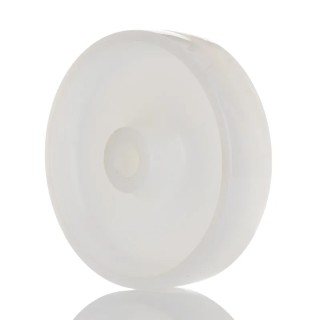 LAG White Polyamide Medium/Heavy Duty Trolley Wheel 125mm Diameter 30mm Width 250kg Load Capacity 4093