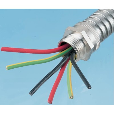Kopex Stainless Steel Conduit 20mm Nominal Diameter, Uncoated, Metal, 15m Length KSU0415-RS