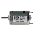 Mellor Electric Brushed DC Motor 24V dc 4.5W 6500rpm 3.5Ncm Torque 2.3mm Shaft Diameter RS380