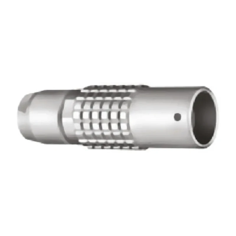 LEMO Circular Connector 6 Contacts Cable Socket Female IP50 Brass Housing Push-Pull Self-Latching 0B PHG.0B.306.CLLD52Z