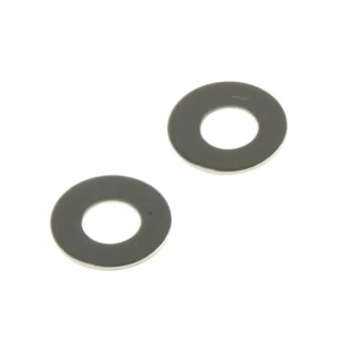 RS PRO Stainless Steel Plain Washers M2, DIN 125A, 2.2mm Inside Diameter, 5.0mm Outside Diameter, 0.30mm Thickness 248-4595