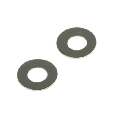 RS PRO Stainless Steel Plain Washers M2, DIN 125A, 2.2mm Inside Diameter, 5.0mm Outside Diameter, 0.30mm Thickness 248-4595