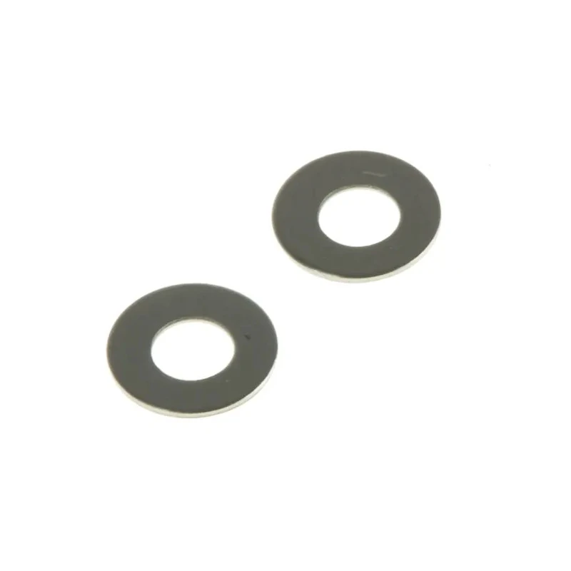 RS PRO Stainless Steel Plain Washers M2, DIN 125A, 2.2mm Inside Diameter, 5.0mm Outside Diameter, 0.30mm Thickness 248-4595