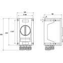 Eaton DOL Motor Starter 690V AC, 25A Current Rating, IP66 Enclosure GHG6351101R0114