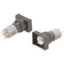 EAO Illuminated Push Button Switch 31 Series, Button Actuator, RoHS Compliant, Switzerland Origin 31-463.036