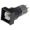 EAO Illuminated Push Button Switch, Button Actuator, RoHS Compliant, Panel Mount 16mm Cutout, Switzerland Origin 31-483.036