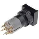 EAO Illuminated Push Button Switch, Button Actuator, RoHS Compliant, Panel Mount 16mm Cutout, Switzerland Origin 31-483.036