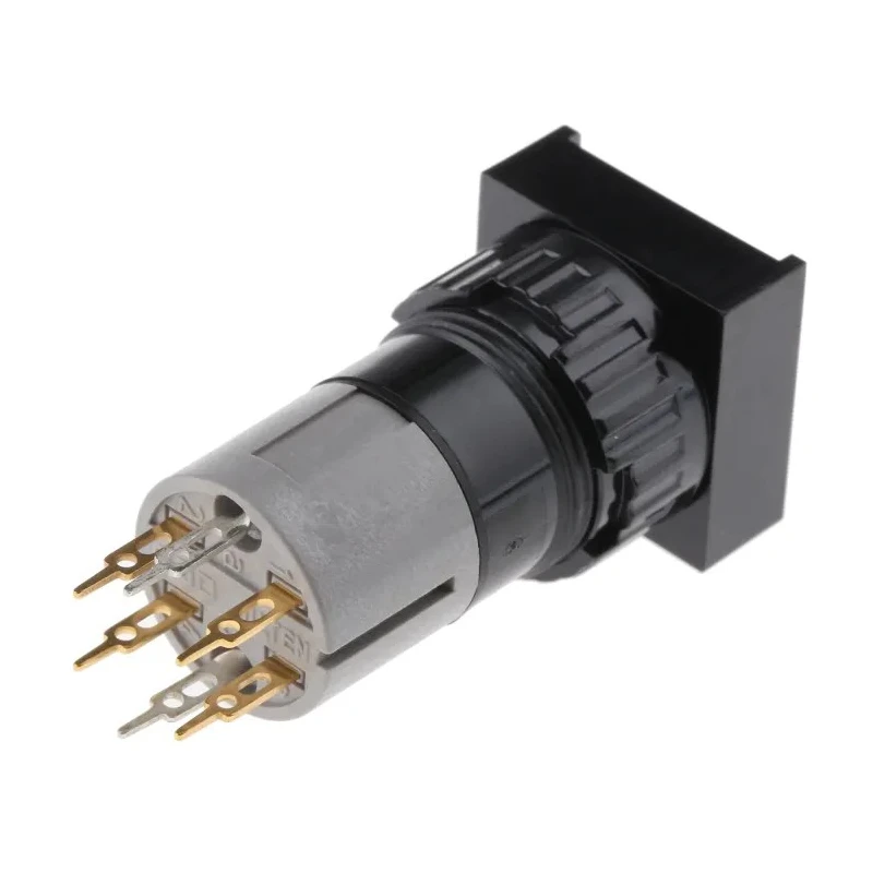 EAO Illuminated Push Button Switch, Button Actuator, RoHS Compliant, Panel Mount 16mm Cutout, Switzerland Origin 31-483.036