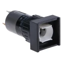 EAO Push Button Switch for Use with Series 31 Push Buttons Momentary Action 100mA Switching Current 16mm Cutout 31-455.036