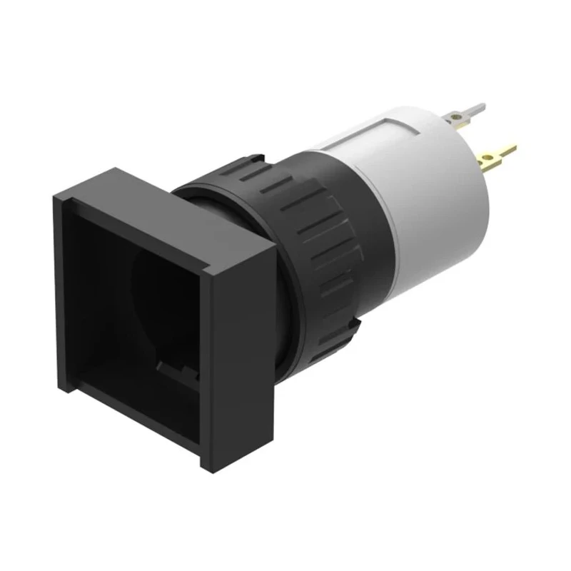 EAO Push Button Switch for Use with Series 31 Push Buttons Momentary Action 100mA Switching Current 16mm Cutout 31-455.036