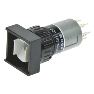 EAO Illuminated Push Button Switch, Button Actuator, RoHS Compliant, Switzerland Origin 31-481.036