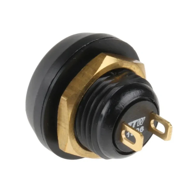 ITW Switches 59 Series Miniature Momentary Panel Mount Push Button Switch SPST 13.6 mm Cutout IP67 125 V 59-511
