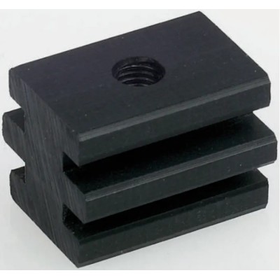 FlexLink Linear Motion Component T-slot Sliding Element, Anodised, Ultra-High Molecular Weight Polyethylene XCLB 20X30