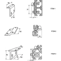 FlexLink Ball Latch Kit Compatible with 44 mm Slot Product System XD XDEL 60 BA
