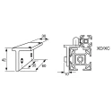 FlexLink Ball Latch Kit Compatible with 44 mm Slot Product System XD XDEL 60 BA