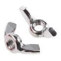 RS PRO 18 mm Bright Zinc Stainless Steel Wingnut M4 248-4315
