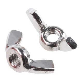 RS PRO 18 mm Bright Zinc Stainless Steel Wingnut M4 248-4315