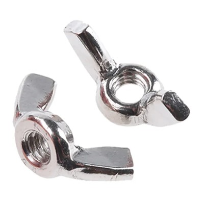 RS PRO 18 mm Bright Zinc Stainless Steel Wingnut M4 248-4315