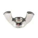 RS PRO 36 mm Bright Zinc Stainless Steel Wingnut, M8 248-4359