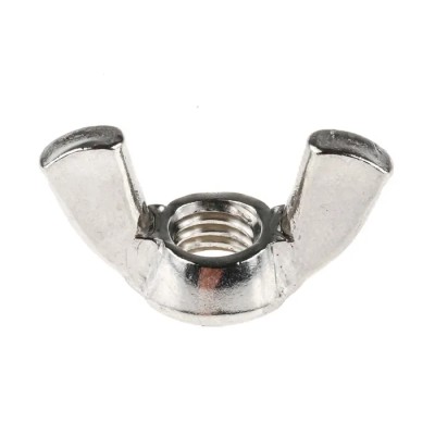 RS PRO 36 mm Bright Zinc Stainless Steel Wingnut, M8 248-4359