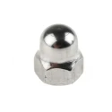 RS PRO Plain Stainless Steel Hex Nut M5, DIN 1587 248-4400