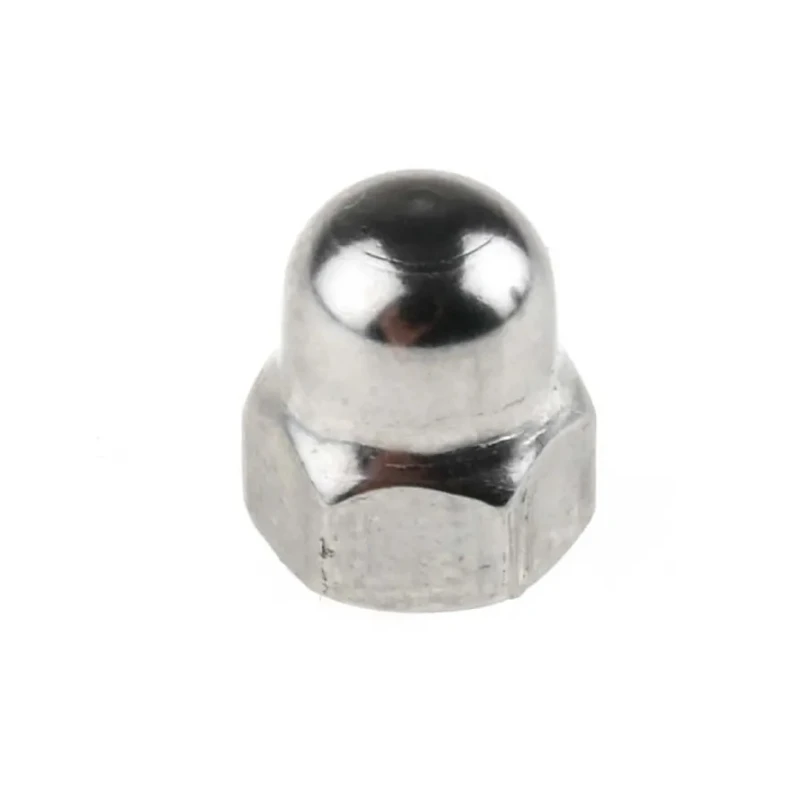 RS PRO Plain Stainless Steel Hex Nut M5, DIN 1587 248-4400