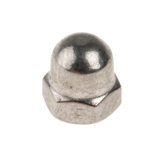 RS PRO Plain Stainless Steel Hex Nut M4, DIN 1587 248-4393