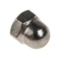 RS PRO Plain Stainless Steel Hex Nut M4, DIN 1587 248-4393