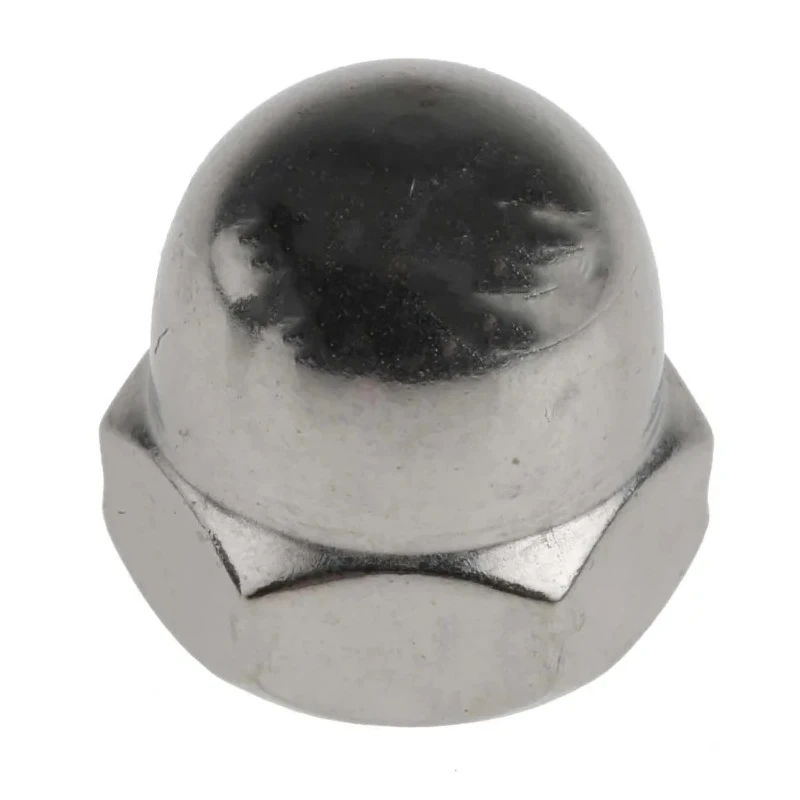 RS PRO Plain Stainless Steel Hex Nut M10, DIN 1587 248-4438