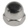 RS PRO Plain Stainless Steel Hex Nut M10, DIN 1587 248-4438