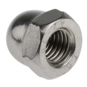 RS PRO Plain Stainless Steel Hex Nut M10, DIN 1587 248-4438