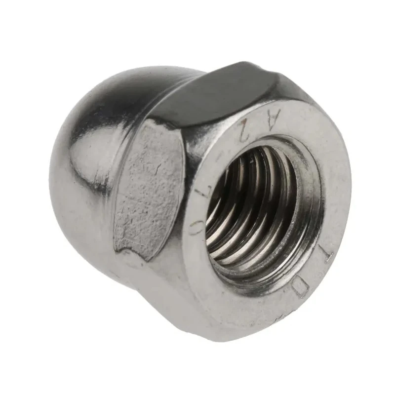 RS PRO Plain Stainless Steel Hex Nut M10, DIN 1587 248-4438