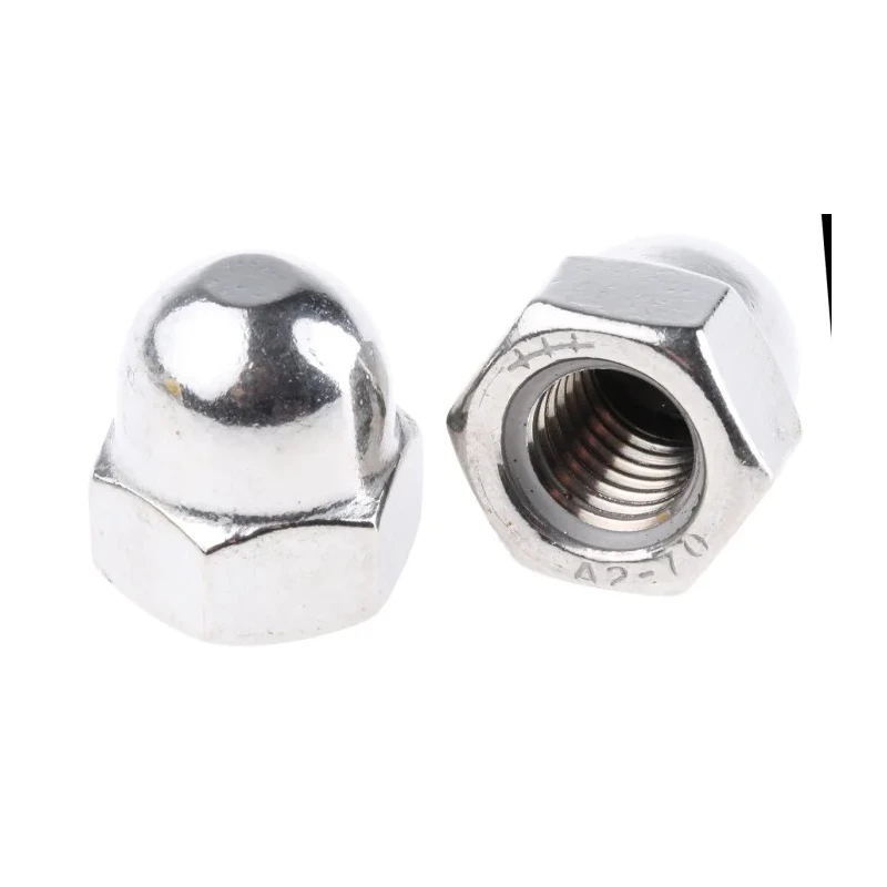 RS PRO Plain Stainless Steel Hex Nut M12, DIN 1587 248-4444