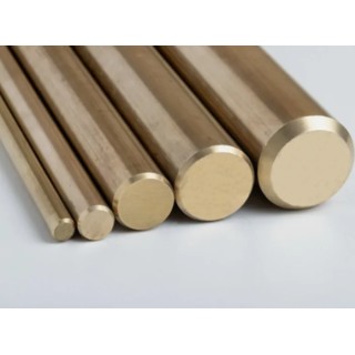 RS PRO Brass Metal Rod 1 in Diameter, 24 in Length, Hardness 130-150 HV, Thermal Conductivity 123 W/mK 681-003