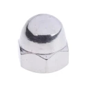 RS PRO Bright Zinc Stainless Steel Dome Nut Metric M10 DIN 1587 A4 Grade Right Hand Thread 18mm Height 248-4517