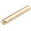 RS PRO Brass Metal Rod 0.5 in Diameter, 24 in Length 680-987