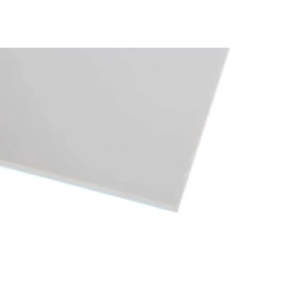 RS PRO White Polymethyl Methacrylate (PMMA) Plastic Sheet 500mm x 300mm x 5mm 680-892