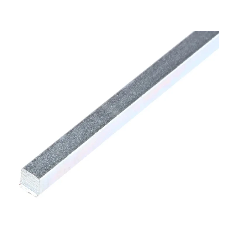 RS PRO Square Bar Metal Bar, 4 mm Width x 4 mm Height x 330 mm Length 681-508