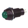 Marl Panel Mount LED Indicator Green, 12.7 mm Mount Hole, Solder Tab Termination, IP67 Rated, 6V DC 651-114-20