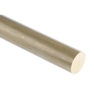 RS PRO Brass Metal Rod 21 mm Diameter, 500 mm Length 682-674