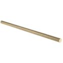 RS PRO Brass Metal Rod 21 mm Diameter, 500 mm Length 682-674