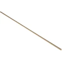 RS PRO Brass Metal Rod 6 mm Diameter, 500 mm Length, Hardness 130 to 150 HV, Thermal Conductivity 123 W/mK 682-630