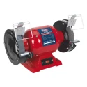 Jack Sealey Bench Grinder 150 mm Grinding Wheel Diameter 230V 375W Induction Motor BG150XL