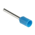 RS PRO Insulated Crimp Bootlace Ferrule 12 mm Pin Length 1.5 mm Pin Diameter Blue 18 AWG 250-3422