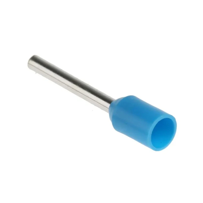 RS PRO Insulated Crimp Bootlace Ferrule 12 mm Pin Length 1.5 mm Pin Diameter Blue 18 AWG 250-3422