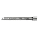 Facom 1/4 in Square Drive Chrome Steel Extension Bar Socket 100mm Overall R.210